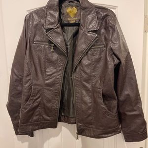 brave soul jacket Men’s Jacket Brown XL.